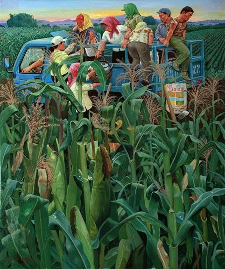 漫味油畫,置身于巨大瓜果之中,體驗視覺盛宴營造的亦幻亦真