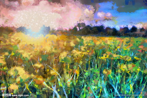 原創大幅高清油畫 藝術與空間的完美融合